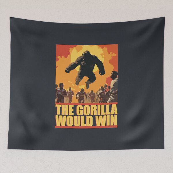 Item preview, Gorilla vs 100 Men designed and sold by Oscar Dove.