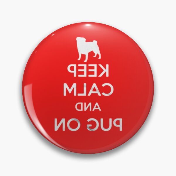 Item preview, KEEP CALM and PUG NO designed and sold by  ViralVisionsCreating .