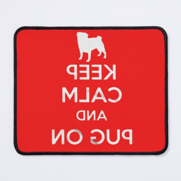 Item preview, KEEP CALM and PUG NO designed and sold by  ViralVisionsCreating .