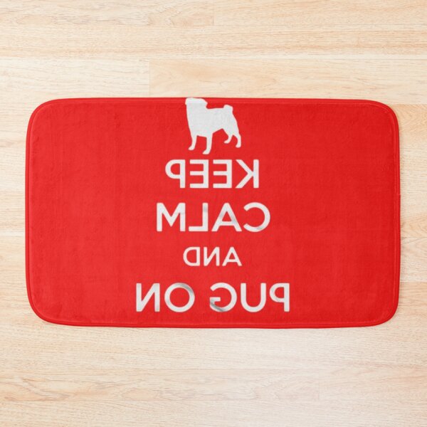 Item preview, KEEP CALM and PUG NO designed and sold by  ViralVisionsCreating .