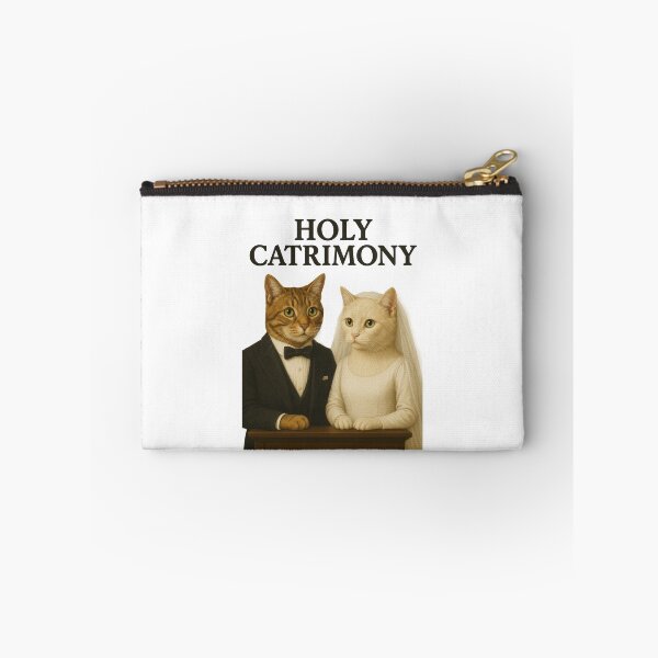 Item preview, Holy Catrimony – Cat Wedding Tux & Gown Couple designed and sold by DesignWerkz.