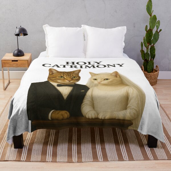 Item preview, Holy Catrimony – Cat Wedding Tux & Gown Couple designed and sold by DesignWerkz.