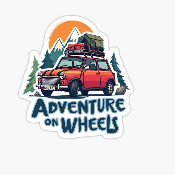 Item preview, Adventure on Wheels designed and sold by ThinkBlitz.