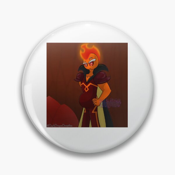 Item preview, Pregnant Fire Spirit Cookie (Cookie Run) designed and sold by DarkDragonDeception - Claudia.