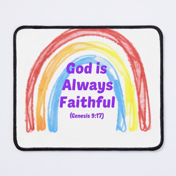 Item preview, Copy of God Is Always Faithful - Rainbow Promise Ark designed and sold by ArtisticDesignsbyLinda.