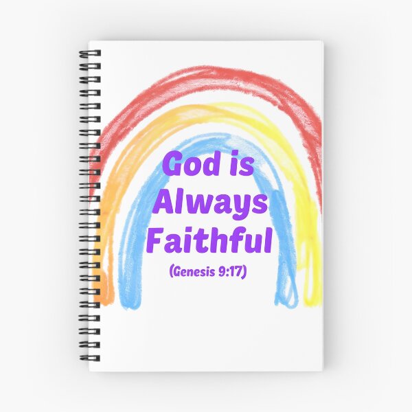 Item preview, Copy of God Is Always Faithful - Rainbow Promise Ark designed and sold by ArtisticDesignsbyLinda.