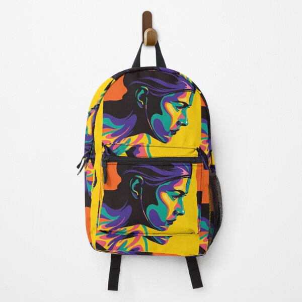 Item preview, “Vibrant Portrait with Psychedelic Hues” designed and sold by ART ATTACK ZONE.