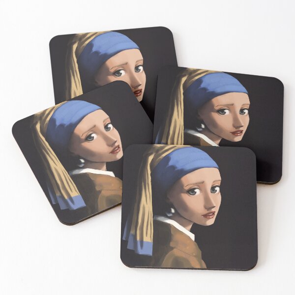 Item preview, Girl with a pearl earring designed and sold by Maikalele.