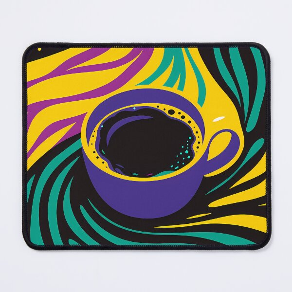 Item preview, “Psychedelic Coffee Dreamscape” designed and sold by ART ATTACK ZONE.