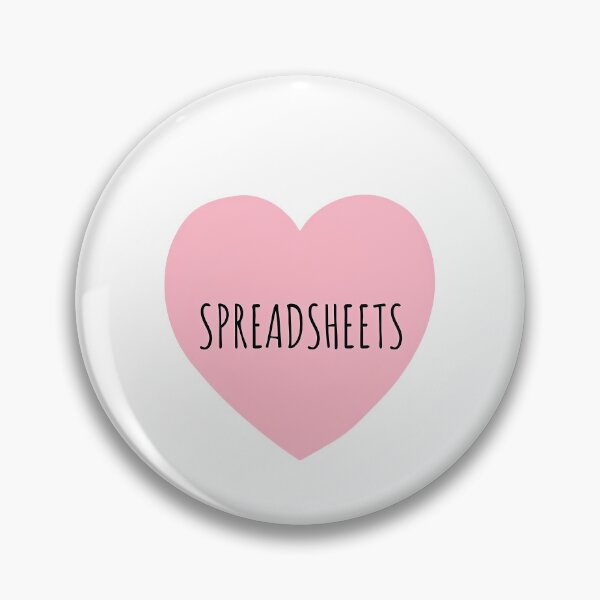 Item preview, I Heart Spreadsheets  designed and sold by CharmStudio.