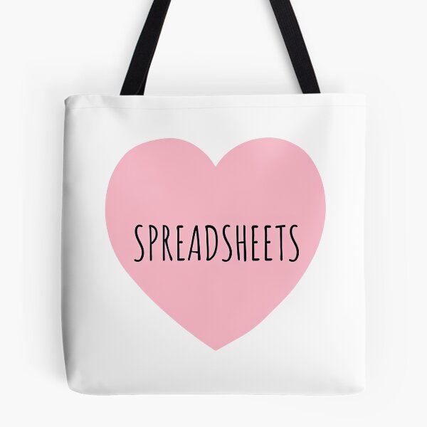 Item preview, I Heart Spreadsheets  designed and sold by CharmStudio.