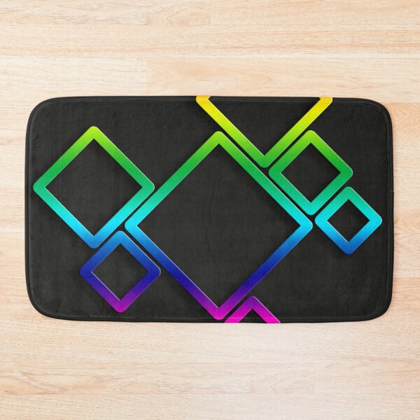 Item preview, Multicolor Diamonds in Different Sizes, Vibrant Geometric Abstract Art designed and sold by WelSol.