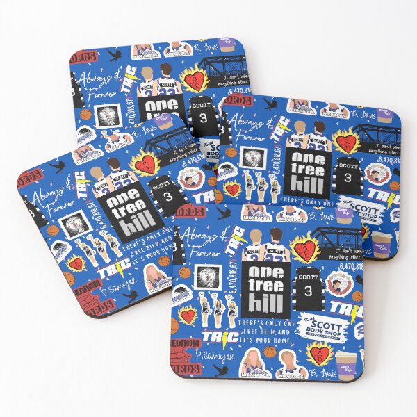 Item preview, One Tree Hill Collage – Vintage TV-Inspired Fan Art Design designed and sold by LittleMiddleMomma.