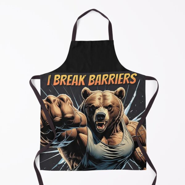 Item preview, Motivational Muscle Bear – Push Your Limits with Visual Strength designed and sold by All Creative Designer.