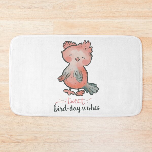 Item preview, cute bird design with punny birthday sentiment  designed and sold by Heshah.