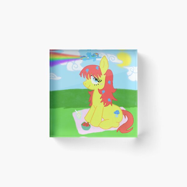 Artikelvorschau, Pilzpony-Picknick entworfen und verkauft von plaidpyjammies.