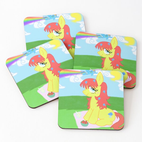 Item preview, Shroomy Pony Picnic designed and sold by plaidpyjammies.