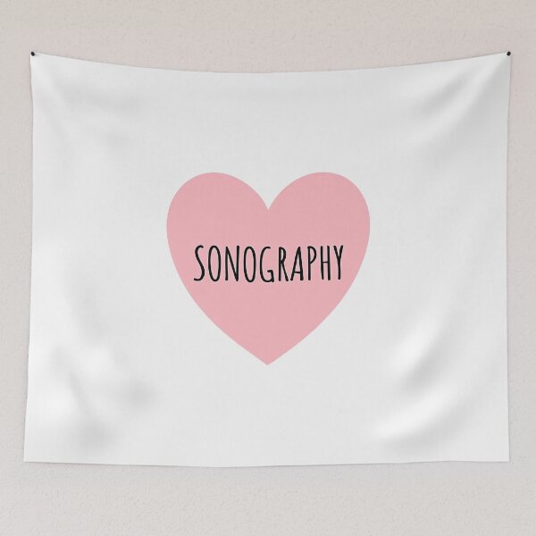 Item preview, I Heart Sonography  designed and sold by CharmStudio.