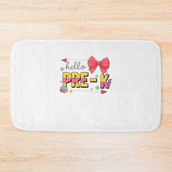 Item preview, Back To School Hello Pre-k Teacher Coquette Pencil Bow designed and sold by facegm.
