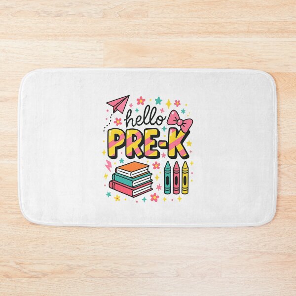 Item preview, Back To School Hello Pre-k Teacher Coquette Pencil Bow designed and sold by facegm.