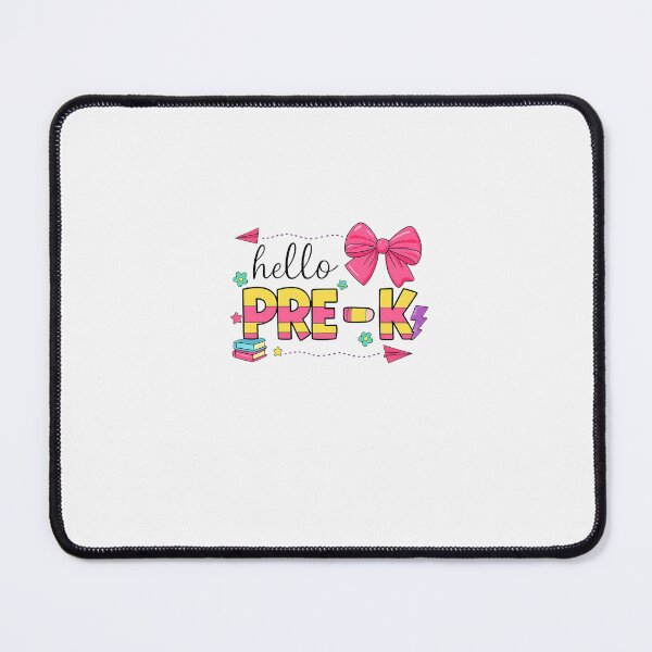 Item preview, Back To School Hello Pre-k Teacher Coquette Pencil Bow designed and sold by facegm.