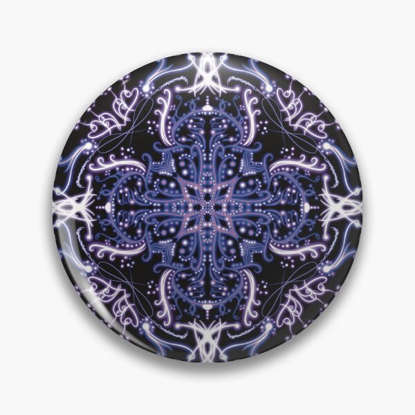 Item preview, Blurple Mandala Amazing Hand Drawn  designed and sold by interval:43.