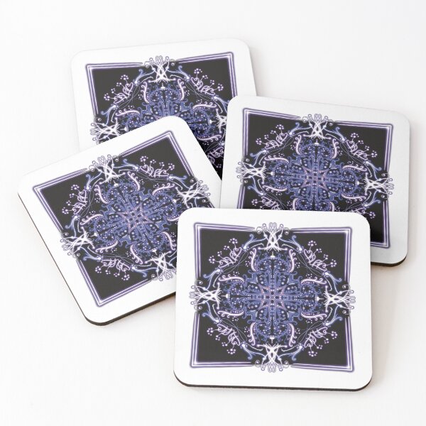 Item preview, Blurple Mandala Amazing Hand Drawn  designed and sold by interval:43.
