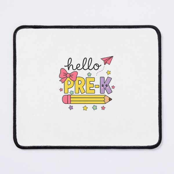 Item preview, Back To School Hello Pre-k Teacher Coquette Pencil Bow designed and sold by facegm.