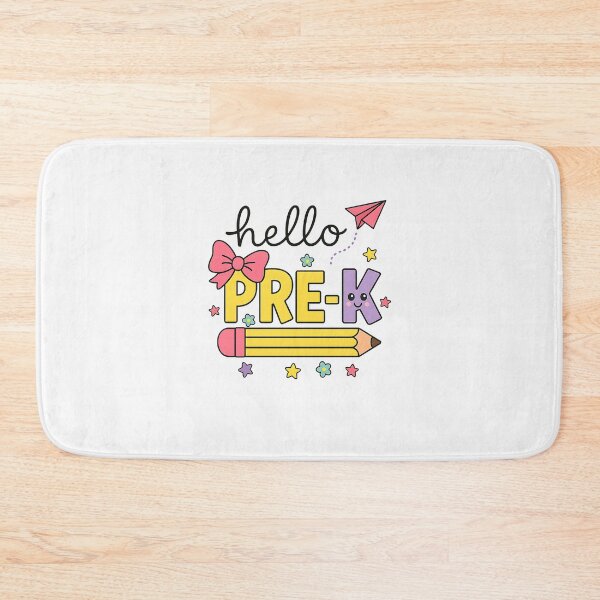 Item preview, Back To School Hello Pre-k Teacher Coquette Pencil Bow designed and sold by facegm.
