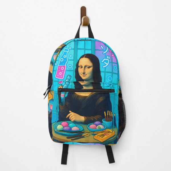 Item preview, Mona Lisa Drinking Ramune Japanese Vintage designed and sold by mildaclairmo.