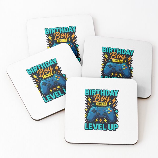 Item preview, Birthday Boy Time to Level Up Video Game Birthday Gamer Boys designed and sold by facegm.