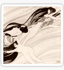 Gustav Klimt "Fish Blood" Sticker