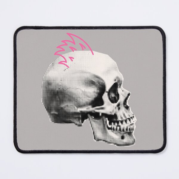 Item preview, mohawk skeleton face designed and sold by FunEyeDesign.