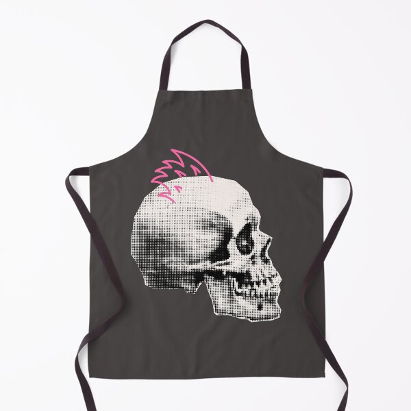 Item preview, mohawk skeleton face designed and sold by FunEyeDesign.