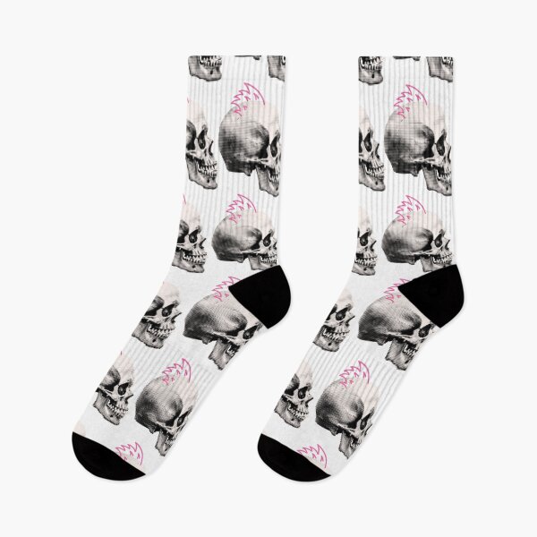 Item preview, mohawk skeleton face designed and sold by FunEyeDesign.