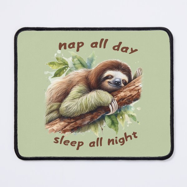 Item preview, Nap all day, sleep all night designed and sold by Scaryzz.