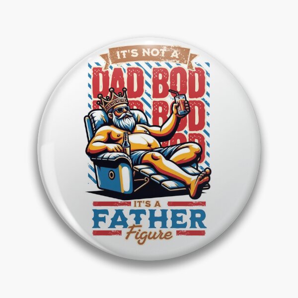 Item preview, Mens Its Not A Dad Bod Its A Father Figure Fathers Day Funny Gift Essential T-Shirt designed and sold by Hopeledbyfaithshop.