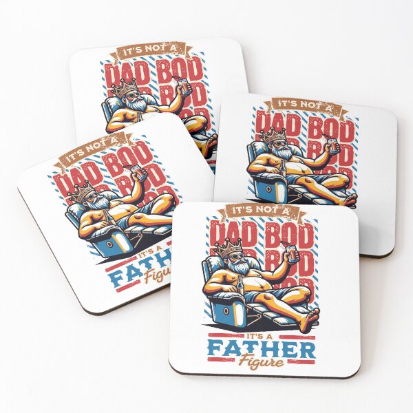 Item preview, Mens Its Not A Dad Bod Its A Father Figure Fathers Day Funny Gift Essential T-Shirt designed and sold by Hopeledbyfaithshop.