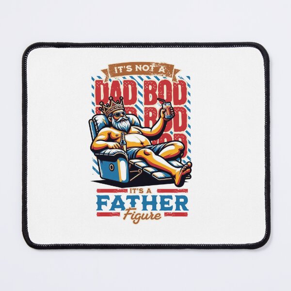 Item preview, Mens Its Not A Dad Bod Its A Father Figure Fathers Day Funny Gift Essential T-Shirt designed and sold by Hopeledbyfaithshop.