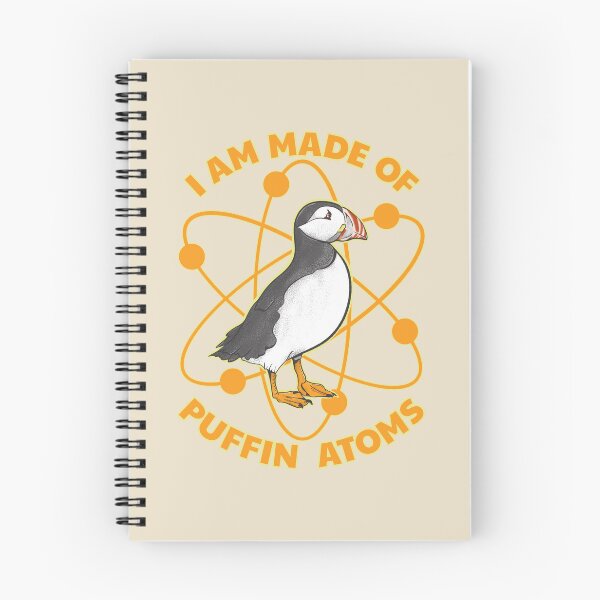 Item preview, I am made of puffin atoms designed and sold by piedaydesigns.