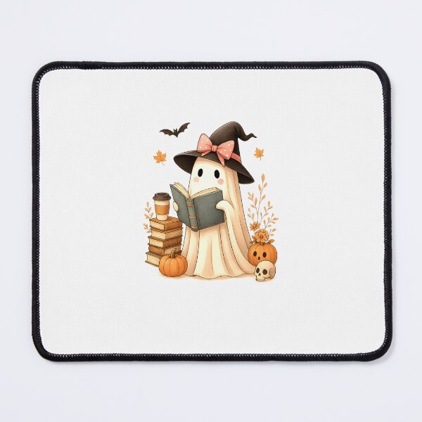 Item preview, Cute Ghost Reading Book Lovers Halloween Ghost Coffee Women designed and sold by facegm.