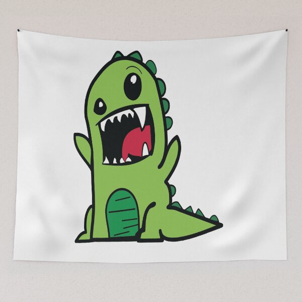 Item preview, CARTOON DRAGON Pop Art designed and sold by Bruce ALMIGHTY Baker.