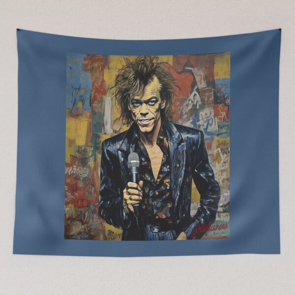 Item preview, "Rebel Glam: David Johansen's Urban Anthem" designed and sold by Artisticanvas.