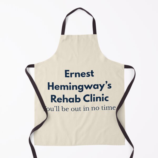 Item preview, Ernest Hemingway's Rehab Clinic - Author and Reader Humor designed and sold by The486Store.