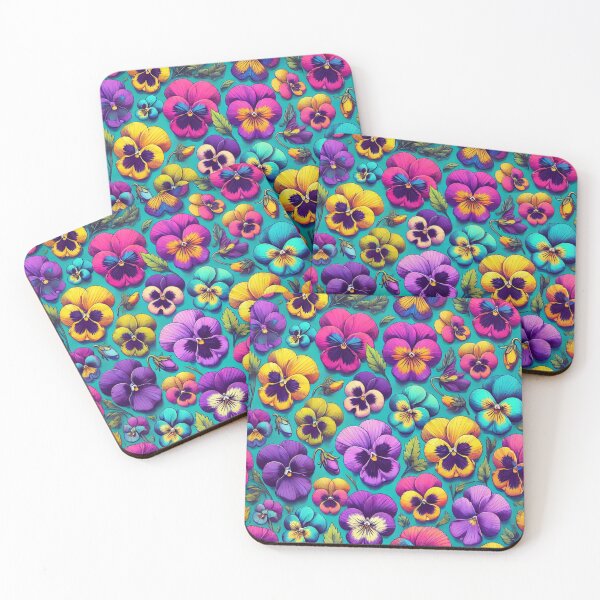 Item preview, Electric Pansy Bloom designed and sold by Oonward2021.