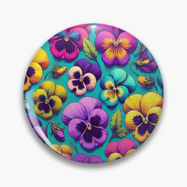 Item preview, Electric Pansy Bloom designed and sold by Oonward2021.