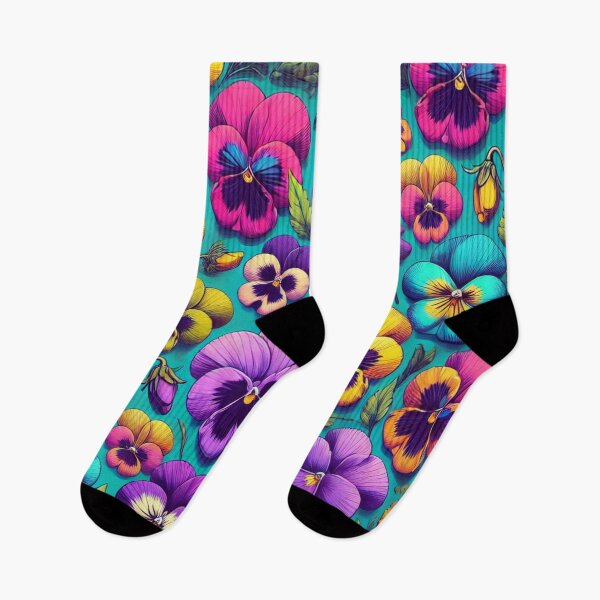 Item preview, Electric Pansy Bloom designed and sold by Oonward2021.