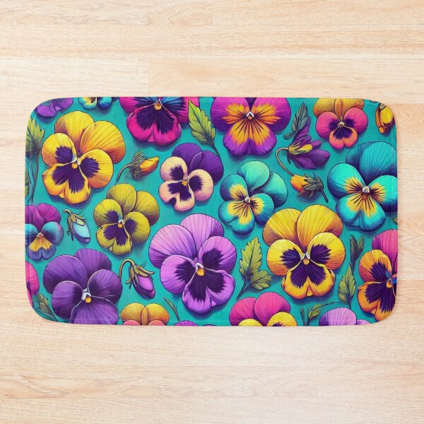 Item preview, Electric Pansy Bloom designed and sold by Oonward2021.