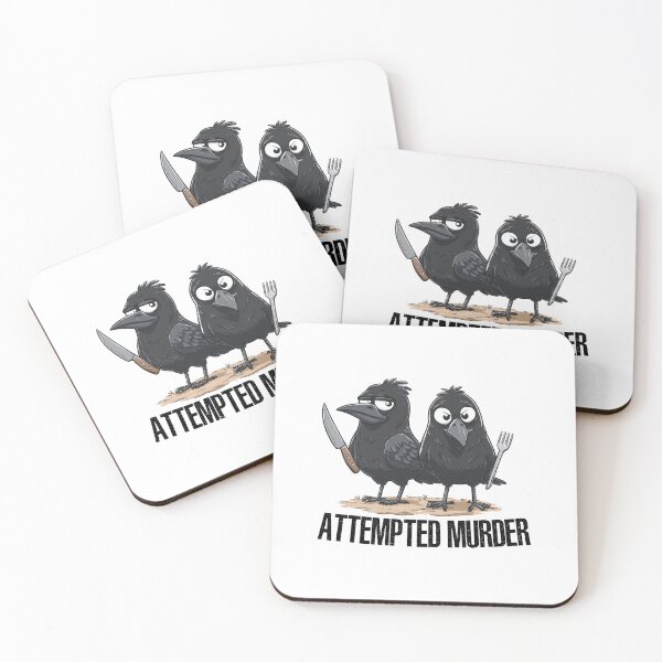 Item preview, Attempted Murder of Crows designed and sold by hamishby.