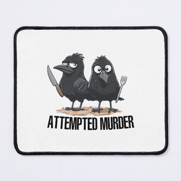 Item preview, Attempted Murder of Crows designed and sold by hamishby.
